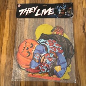 They Live Rare Retro Halloween Cutouts John Carpenter